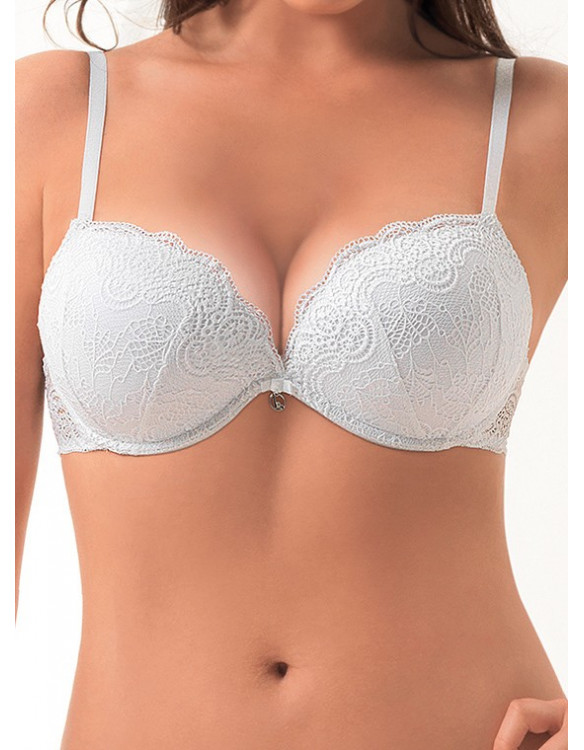 Lormar Padded Bra +2 Sizes In Lace Art. Formedauble Extra Pizzo Fasc