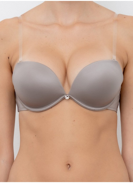 Cup B Bra With Double Enhancement - Lormar For Me Double Strapless Super  Push Up, Εsorama.gr
