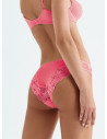 Cut out lace and microfiber Brief. SATÈN series