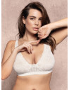 Full lace wireless triangle bra - Wing YOURBODY