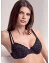 Moulded stretch padding twin bra - MISS