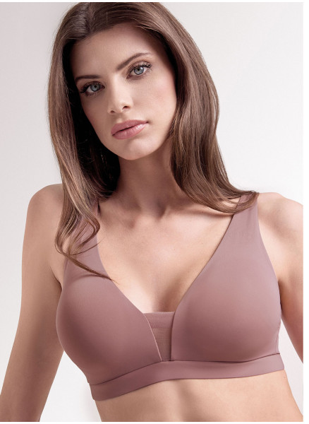 Wireless padded triangle bra - EXTRAordinary