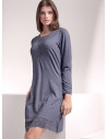 Long sleeve grandad nightdress - MISS