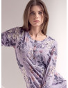 Long sleeve grandad nightdress - TOUJOURS