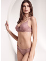 COMFY, Full lace moulded stretch padding balcony bra - YOURBODY