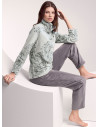 Long sleeve grandad pajamas - CASHMERE Series